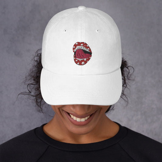 Mushroom Lips Dad hat