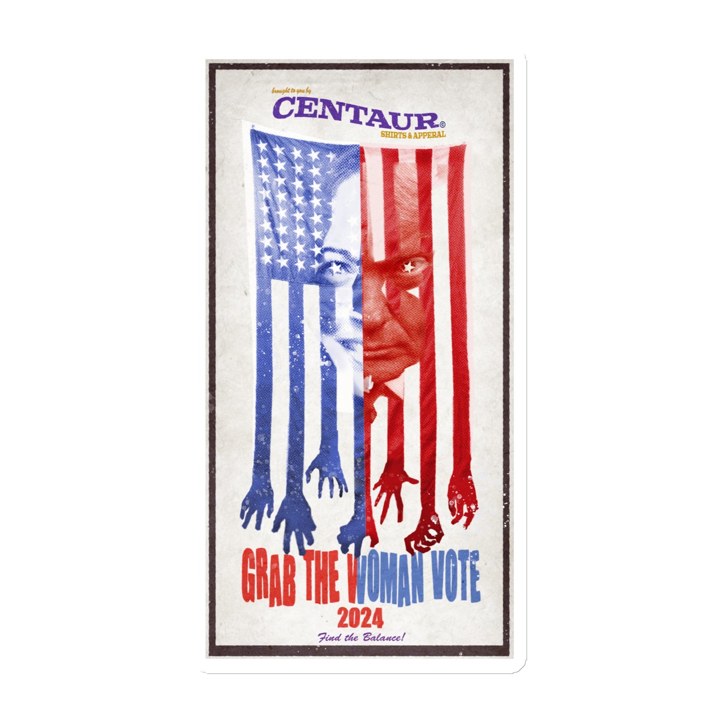 Grab the Woman Vote Magnet