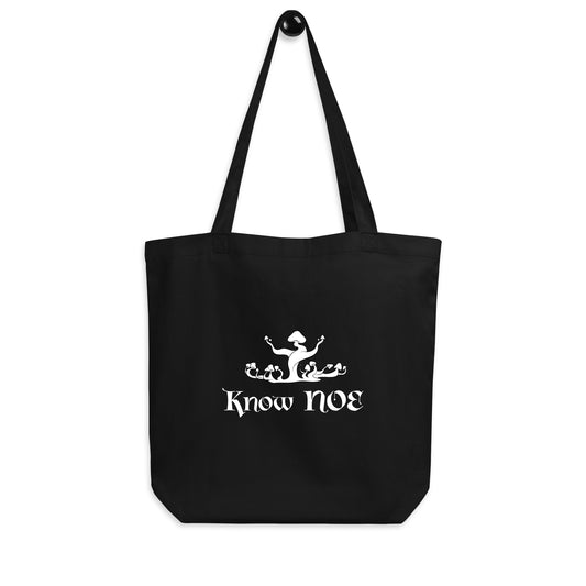 Know NOE Black Eco Tote Bag