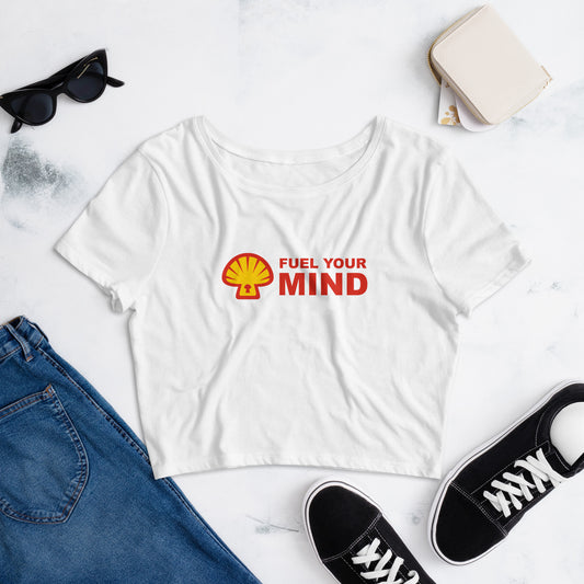 Fuel Your Mind Crop Tee